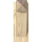 Ekena Millwork Traditional Arts & Crafts Rough Sawn Outlooker, Douglas Fir, 6"W x 12"D x 16"H OUT06X12X16TRA03RDF - alternate 2